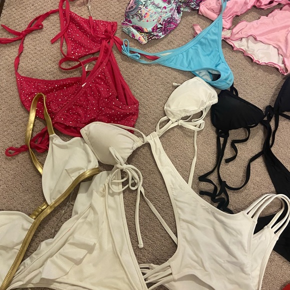 20+ bikini pieces + 2 one pieces all brand new - Picture 4 of 7